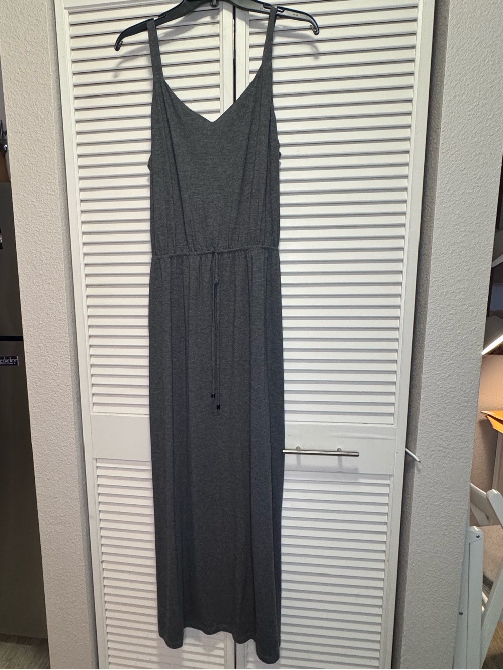 Women's Charcoal Gray Maxi Dress